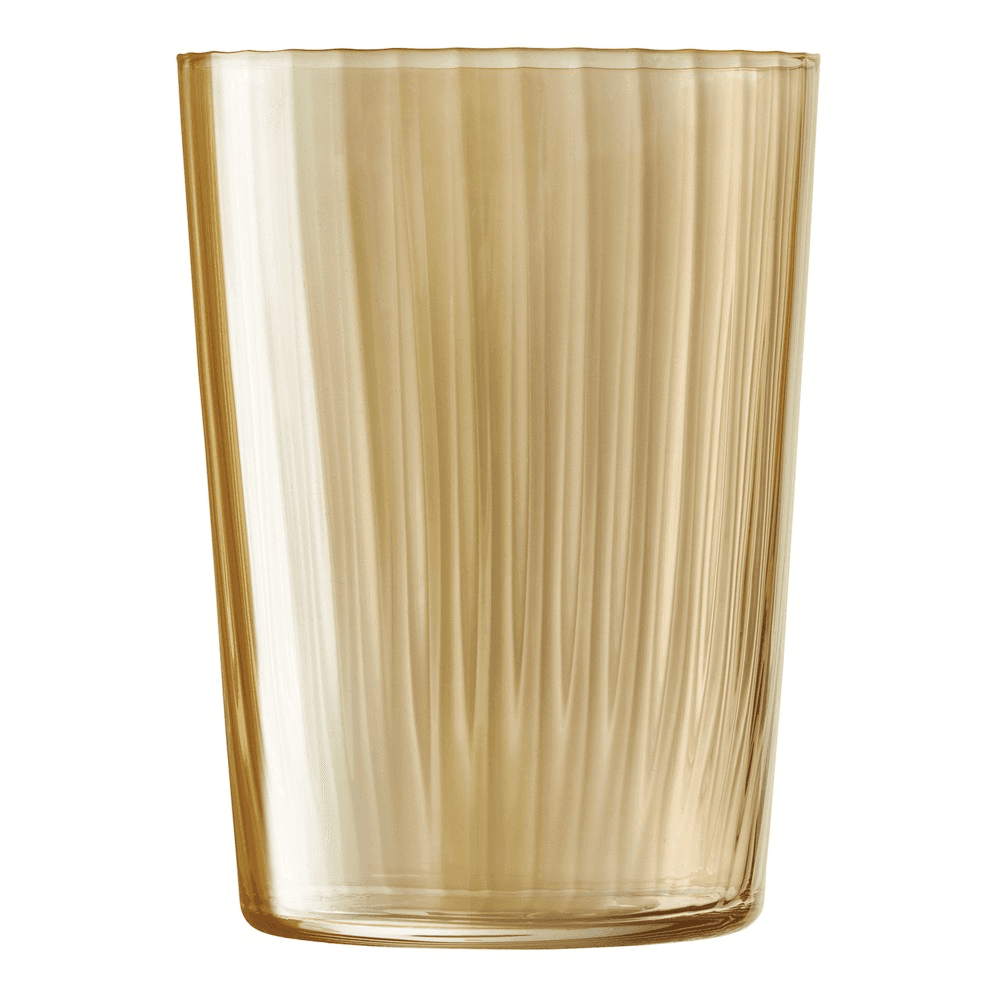 Gems Set of 4 tumblers, 560ml, amber