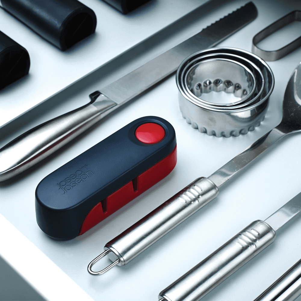 Rota Knife sharpener and honer, Red And Grey