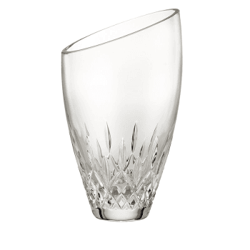 Image showing the Lismore Essence Angled round vase, 23cm product.
