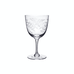 Image showing the Fern Set of 6 wine glasses, 250ml, crystal product.