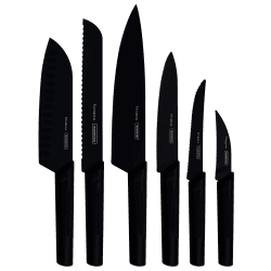 Image showing the Nygma set of 9 knifes, Black product.