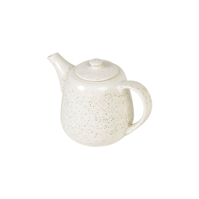 Nordic Vanilla Small Teapot, 700ml, Off White