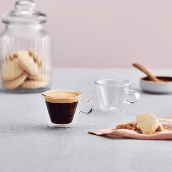 Image showing the Duo Flare Espresso Glass Set, 75ml product.