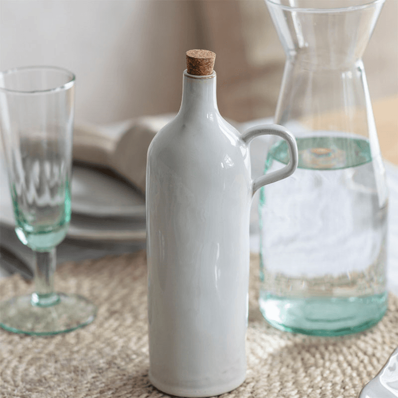 Ithaca Oil Bottle, 620ml, White