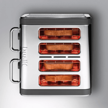 Image showing the Architect 4 slot toaster, Grey product.