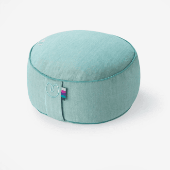 Image showing the Organic Cotton Meditation Cushion, Eucalyptus product.