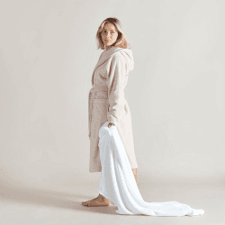 Image showing the The Plush Bath Towel, Snow product.
