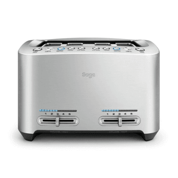 Image showing the The Smart Toast 4 slice toaster, Stainless Steel product.