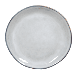 Image showing the Flax Set of 4 Side Plates, D20cm, White product.