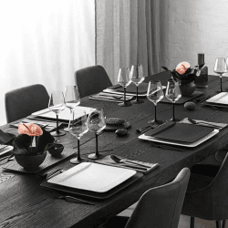 Image showing the Manufacture Rock Set of 4 Red Wine Glasses, 380ml, Clear product.
