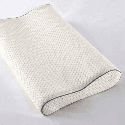Image showing the Memory Foam Standard Support Pillow, White product.
