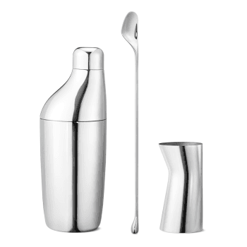 Image showing the Sky Cocktail Shaker Set, Stainless Steel product.