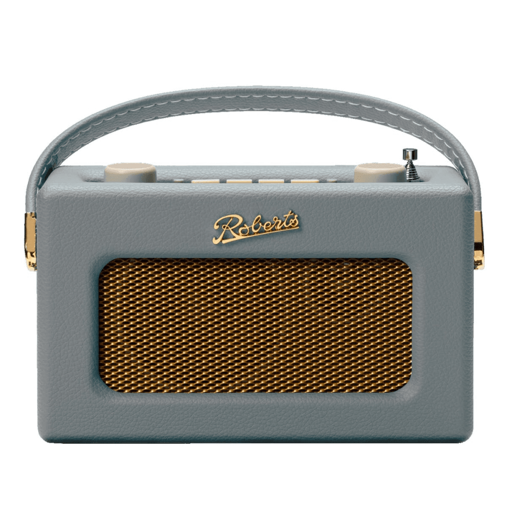 Revival Uno DAB/DAB+/FM digital radio with alarm, H14 x W21 x D9cm, Dove Grey