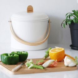 Image showing the Compost Bin, 7L, Cream product.