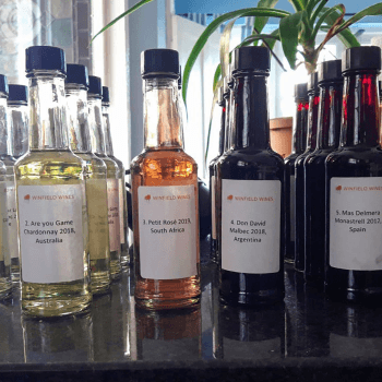 Image showing the At Home Wine Tasting for Two with Six Bottles and Online Tutorial product.