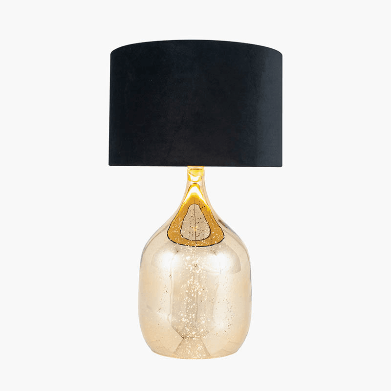 Stellar Table Lamp, H50cm, Champagne Gold Glass
