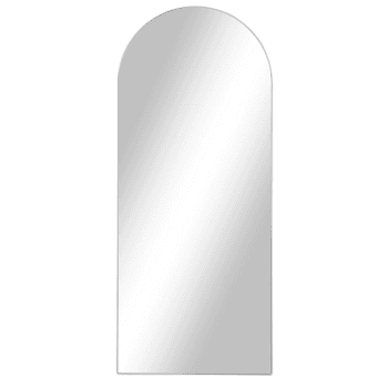Image showing the Chiltern Fine Metal Floor Arch Mirror, White product.