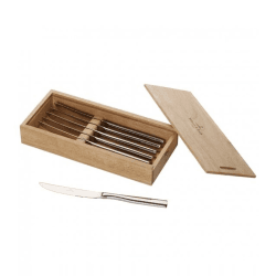 Image showing the Piemont Pizza/steak knife set, Stainless Steel product.