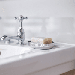 Image showing the EasyStore Luxe Soap Dish, Stainless Steel product.
