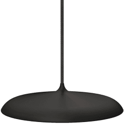 Image showing the Artist Pendant, H6cm, Black product.