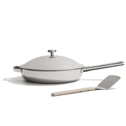 Image showing the Titanium Always Pan Pro, Large, Chrome product.