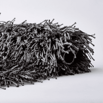 Image showing the Kemen Bath mat, 60 x 100cm, Dark Grey product.