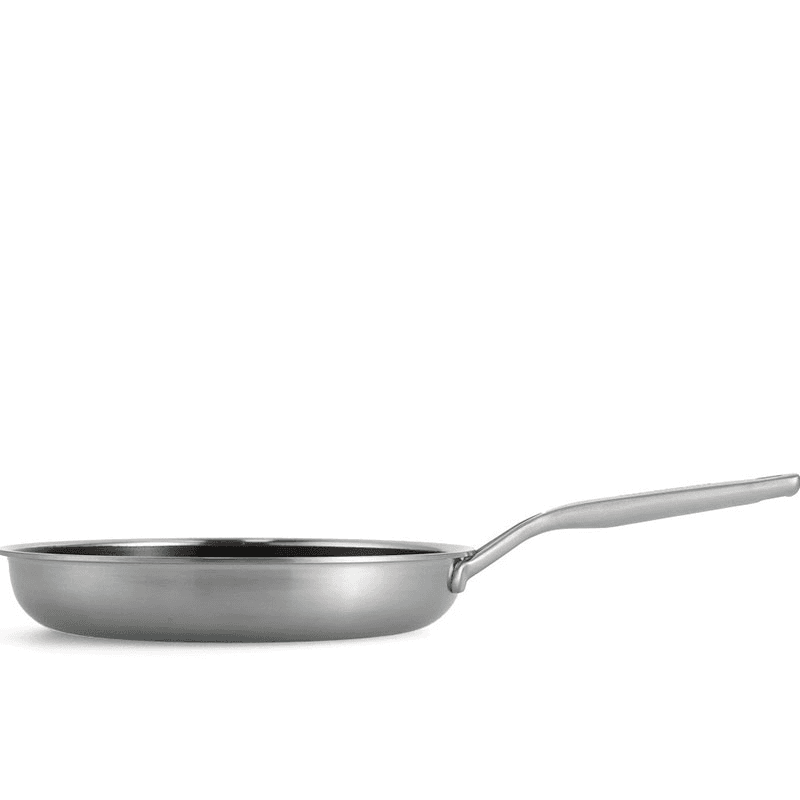 MultiPly - Ceramic Stainless Steel Ceramic Non-Stick Frying Pan, 28cm, Silver