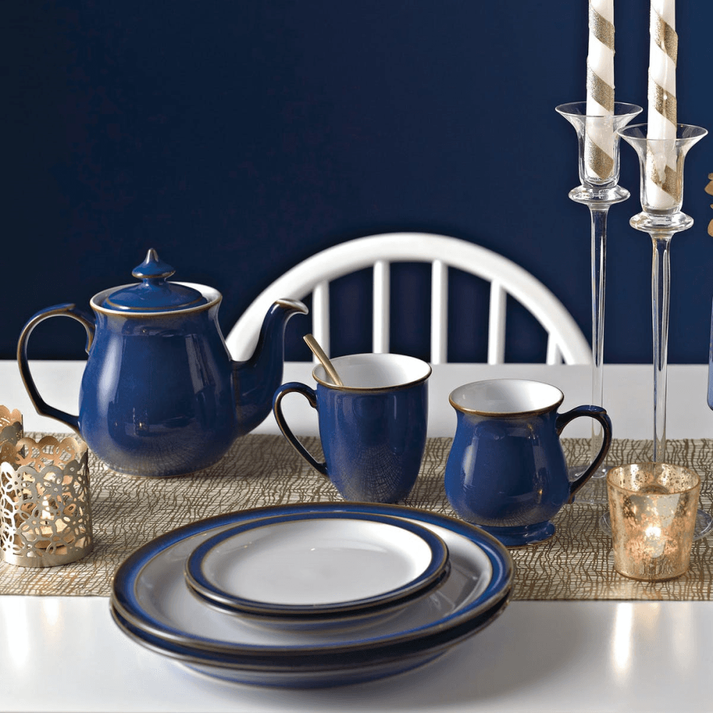 Imperial Tea Plate, 17.5cm, Blue