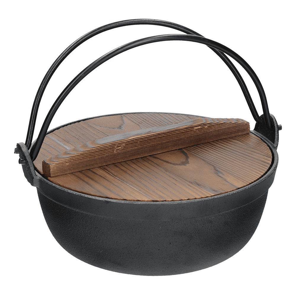 World of Flavours - Oriental Cast iron cooking pot, H10 x W21 x L21cm