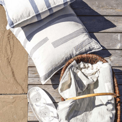 Image showing the Lyme Grass Cushion Cover, 50cm x 50cm, Grey product.