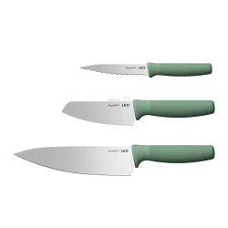 Image showing the Leo 3 Piece  Speciality Knife Set, Forest product.