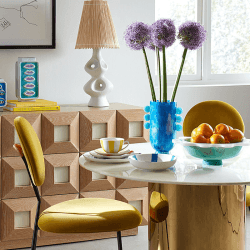 Image showing the Mustique Ripple Bowl, D37cm, Teal product.