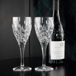 Image showing the Kintyre Set of 2 Wine Glasses, 280ml, Clear product.