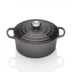 Image showing the Signature Cast Iron Round Casserole, 28cm - 6.7 litre, Flint product.