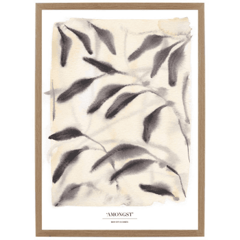 Image showing the Amongst Recycled Paper Print, A3, Beige product.
