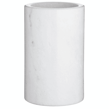 Image showing the Marble Wine Cooler, H19, White product.