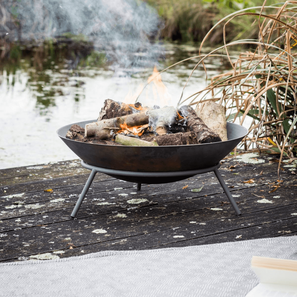 Idbury Fire pit, Black