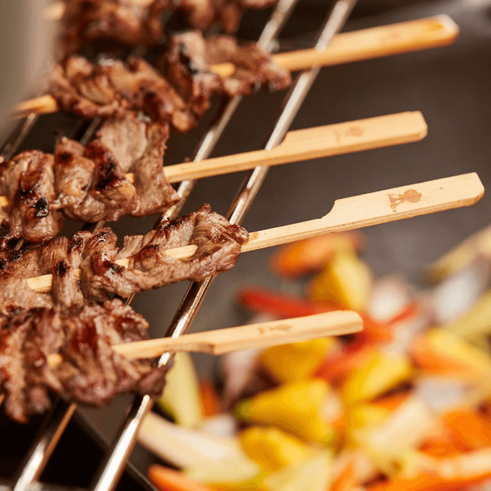 Bamboo Skewers, Cream