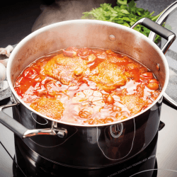 Image showing the Induction Casserole, 24cm - 4.5 litre, Stainless Steel product.
