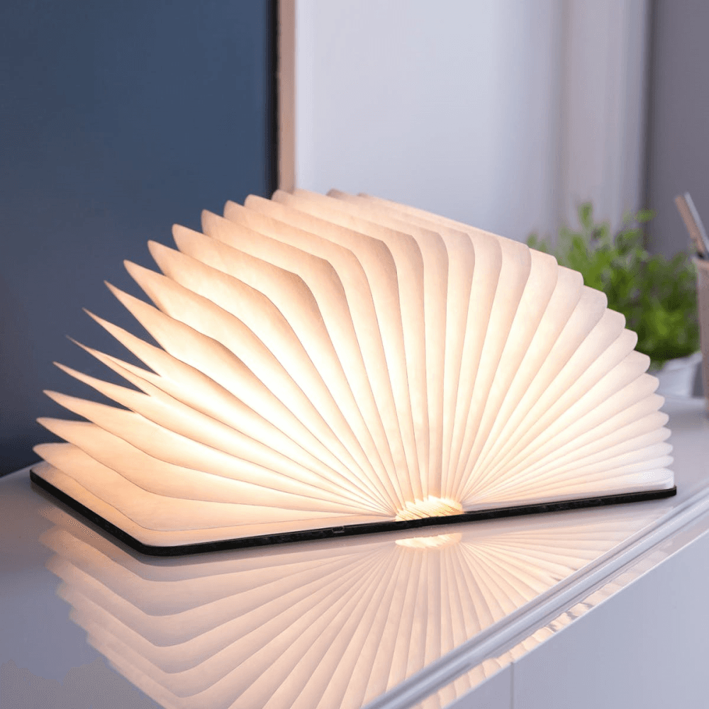 Led Smart Book Light, Standard,, Black