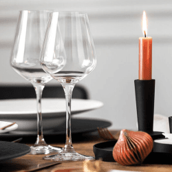 Image showing the La Divina Set of 4 red wine glasses, 470ml, Crystal Glass product.