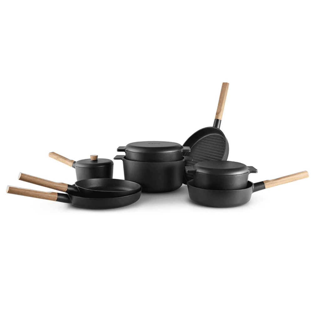 Nordic Kitchen Frying Pan, 28cm, Black