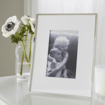Image showing the Fine Silver Photograph frame, 4 x 6" product.