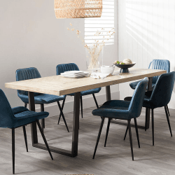 Image showing the Marca Dining Table, Acacia Wood product.