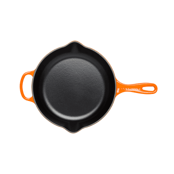 Image showing the Signature Cast Iron Frying pan with metal handle, D26 cm, Volcanic product.