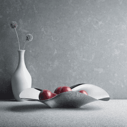 Image showing the Indulgence Fruit Basket/Bowl, Silver product.