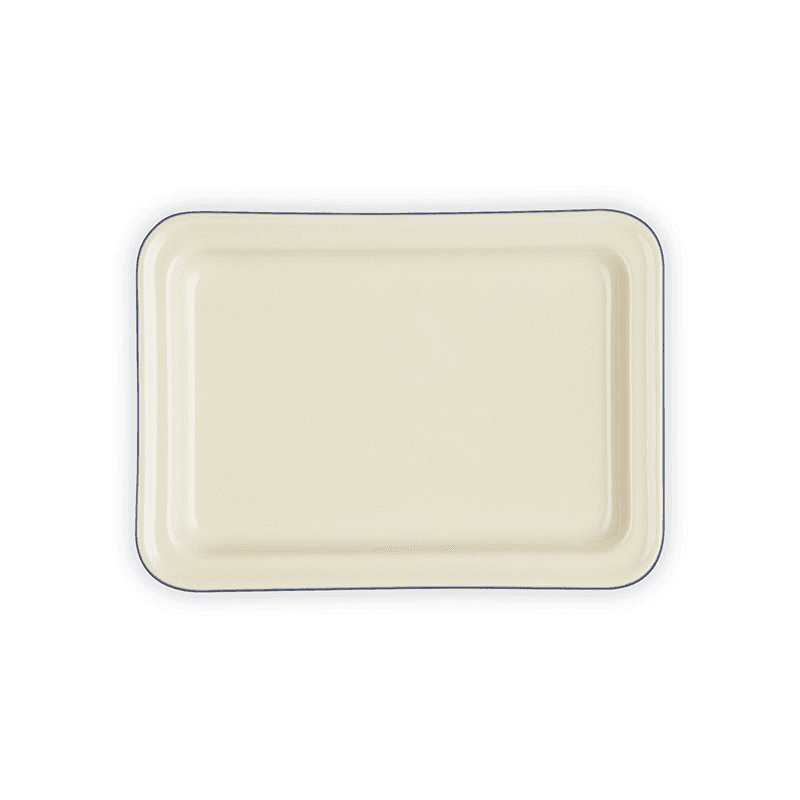 Stoneware Butter Dish, Azure