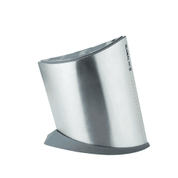 Image showing the Ni Ship Shape Knife Block, Large, Silver product.