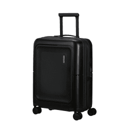 Image showing the Dashpop Cabin Suitcase, H55 x L40 x W20/23cm, True Black product.