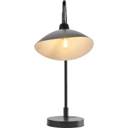 Image showing the Toulon Table Lamp, H50cm, Black product.